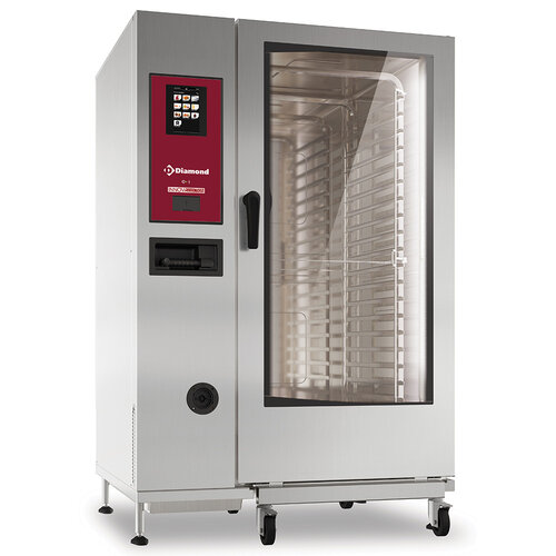 Diamond Piec konwekcyjno-parowy 20x GN 2/1 elektryczny 65,4 kW z automatycznym czyszczeniem Diamond Piec konwekcyjno-parowy 20x GN 2/1 elektryczny 65,4 kW z automatycznym czyszczeniem