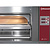 Diamond Piec 1-komorowy do pizzy, gazowy 18,5kW, 1080x720x(h)185 mm, 2xØ500 mm
