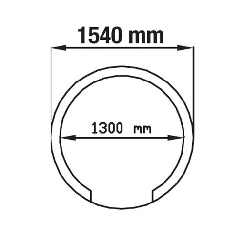 Diamond Piec 1-komorowy do pizzy, opalany drewnem kW, 10xØ300 mm Diamond Piec 1-komorowy do pizzy, opalany drewnem kW, 10xØ300 mm