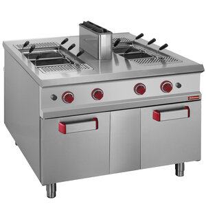 Diamond Urządzenie do gotowania makaronu 2-komorowe gazowe 40L, 1/1 GN, 26,6kW na podstawie szafkowej Diamond Urządzenie do gotowania makaronu 2-komorowe gazowe 40L, 1/1 GN, 26,6kW na podstawie szafkowej