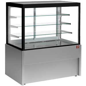 Diamond Witryna grzewcza panoramiczna od 30 do 90°C z szybą prostą, bez schowka Diamond Witryna grzewcza panoramiczna od 30 do 90°C z szybą prostą, bez schowka