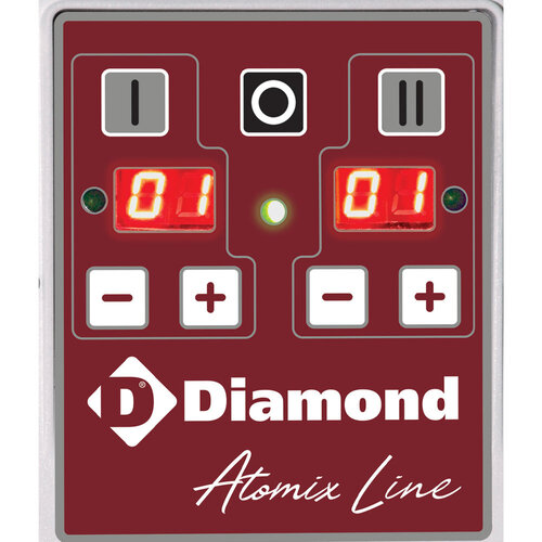 Diamond Mikser spiralny z wyjmowaną dzieżą, 42L, 2,2 kW, 2 prędkości Diamond Mikser spiralny z wyjmowaną dzieżą, 42L, 2,2 kW, 2 prędkości