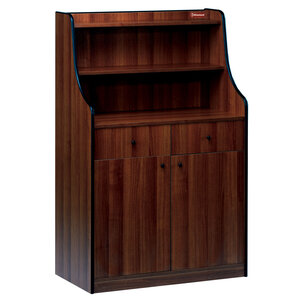 Diamond Stacja kelnerska | 2 szuflady | 2 para drzwi | 2 półki |wenge | 940x480x1450 mm