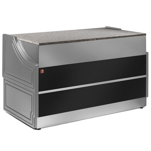 Diamond Element kasowy 750x1000x(h)890mm, srebrno-czarny Diamond Element kasowy 750x1000x(h)890mm, srebrno-czarny