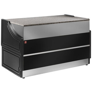 Diamond Element kasowy 750x1000x(h)890mm, srebrno-czarny