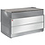 Diamond Element kasowy 750x700x(h)890mm, srebrny