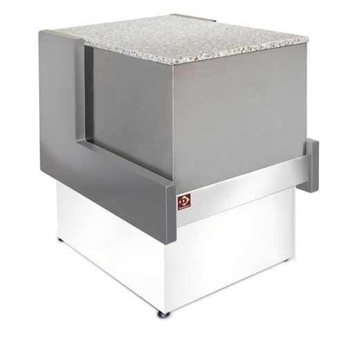 Diamond Element kasowy 980x700x(h)915mm, srebrny Diamond Element kasowy 980x700x(h)915mm, srebrny