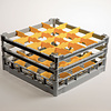 Diamond Kosz do zmywarki na szklanki 16 przegród / 450x450 mm