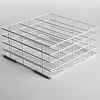 Diamond Kosz do zmywarki na szklanki 400x400 mm