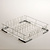 Diamond Kosz do zmywarki na talerze 450x450 mm