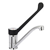 Diamond Bateria umywalkowa bezdotykowa stojąca prosta 240 mm, przyłącze 3/8''
