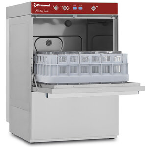 Diamond Zmywarka podblatowa 400x400 mm, 24-60 koszy/h, 3,4kW, 230V pompa wspomagająca płukanie i pompą spustową Diamond Zmywarka podblatowa 400x400 mm, 24-60 koszy/h, 3,4kW, 230V pompa wspomagająca płukanie i pompą spustową