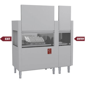 Diamond Zmywarka tunelowa 200 koszy/h, 23,7kW, 400V z pompa spustową Diamond Zmywarka tunelowa 200 koszy/h, 23,7kW, 400V z pompa spustową