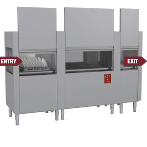 Diamond Zmywarka tunelowa 270 koszy/h, 28,2kW, 230V z pompa spustową Diamond Zmywarka tunelowa 270 koszy/h, 28,2kW, 230V z pompa spustową