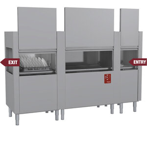 Diamond Zmywarka tunelowa 270 koszy/h, 28,2kW, 400V z pompa spustową Diamond Zmywarka tunelowa 270 koszy/h, 28,2kW, 400V z pompa spustową