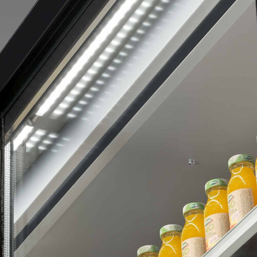 Diamond Regał chłodniczy 2390L, od 3 do 6°C, 710x1500x(h)1995mm, czarny