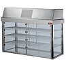 Diamond Regał chłodniczy do zabudowy 3x 1/1 GN, 1600L, od 4 do 12°C, 635x1135x(h)1150mm, srebrny