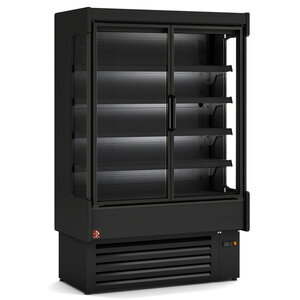 Diamond Regał chłodniczy 1300L, od -1 do 5°C, 653x998x(h)2000mm, wentylowany, czarny Diamond Regał chłodniczy 1300L, od -1 do 5°C, 653x998x(h)2000mm, wentylowany, czarny