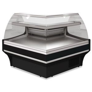 Diamond Lada chłodnicza, szyba gięta od 0 do 5°C, 1335x1335x(h)1235 mm, wentylowana, czarna Diamond Lada chłodnicza, szyba gięta od 0 do 5°C, 1335x1335x(h)1235 mm, wentylowana, czarna