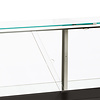 Diamond Lada chłodnicza, szyba prosta od 0 do 4°C, 980x2500x(h)1275 mm, wentylowana, obieg wymuszony, czarna