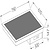 Diamond Płyta grzewcza od 30 do 120°C, 2x 1/1 GN, 0,9kW, czarna