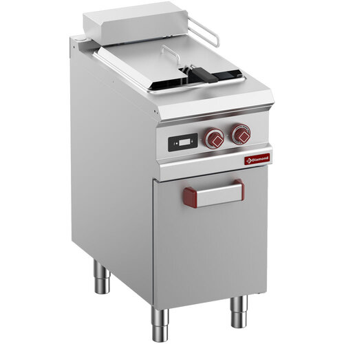 Diamond Frytownica elektryczna 1-komorowa stacjonarna na podstawie szafkowej 15L, 15kW Diamond Frytownica elektryczna 1-komorowa stacjonarna na podstawie szafkowej 15L, 15kW