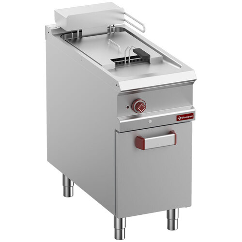 Diamond Frytownica elektryczna 1-komorowa stacjonarna na podstawie szafkowej 18L, 16kW Diamond Frytownica elektryczna 1-komorowa stacjonarna na podstawie szafkowej 18L, 16kW