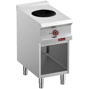 Diamond Wok indukcyjny z 1 polem grzewczym na podstawie otwartej 5kW Diamond Wok indukcyjny z 1 polem grzewczym na podstawie otwartej 5kW