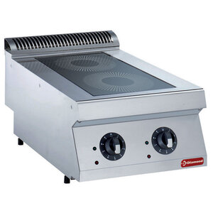 Diamond Kuchnia witroceramiczna elektryczna z 2 polami grzewczymi 7 kW Diamond Kuchnia witroceramiczna elektryczna z 2 polami grzewczymi 7 kW