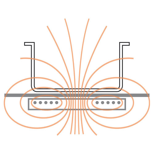 Diamond Kuchnia witroceramiczna elektryczna z 4 polami grzewczymi 8,8kW