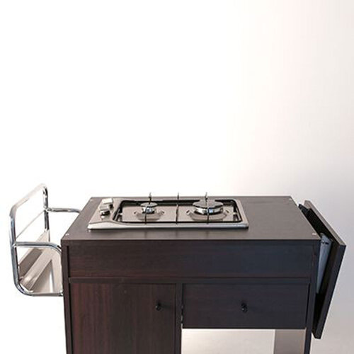 Diamond Wózek Flambée, 2 palniki gazowe