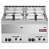 Diamond Frytownica gazowa 2-komorowa nastawna 8L,  13,6kW