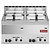 Diamond Frytownica gazowa 2-komorowa nastawna 8L,  13,6kW