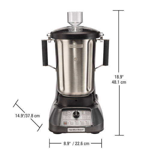 Hamilton Beach Blender kielichowy 4 L z dzbankiem ze stali nierdzewnej 2,21 kW Hamilton Beach Blender kielichowy 4 L z dzbankiem ze stali nierdzewnej 2,21 kW