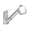 XXLselect Bateria zlewozmywakowa stojąca jednouchwytowa chromowana z mieszaczem  ceramicznym Ø40 mm