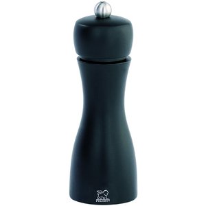 PEUGEOT Wooden Pepper Mill 150 mm, Black Matte