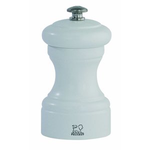 PEUGEOT Młynek do soli z drewna 100 mm, biały mat PEUGEOT Młynek do soli z drewna 100 mm, biały mat