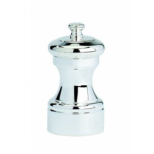 PEUGEOT Peugeot Młynek do pieprzu ze stali nierdzewnej 100 mm, posrebrzany mosiądz PEUGEOT Peugeot Młynek do pieprzu ze stali nierdzewnej 100 mm, posrebrzany mosiądz