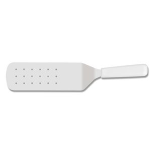 TOM-GAST Spatula, 20 cm length, steinless steel, perforated