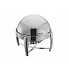 Verlo Pasta Round Chafing Dish with Full Roll-Top Cover 6 L Verlo Pasta Round Chafing Dish with Full Roll-Top Cover 6 L