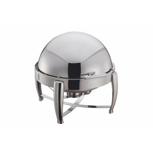 Verlo Pasta Round Chafing Dish with Full Roll-Top Cover 6 L