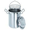 TOM-GAST Stainless Steel Asparagus Pot with Lid 4,5 L Ø 160 mm