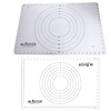 de BUYER Baking non-stick silicone mat, 60 x 40 cm, concentrical circles, black DE BUYER