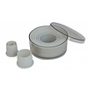 de BUYER Box of 9 plastic round cutters 2 to 10 cm, 3.5 cm height DE BUYER