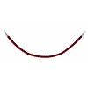 TOM-GAST Rope for Barrier Post 1500 mm, Braided, Red