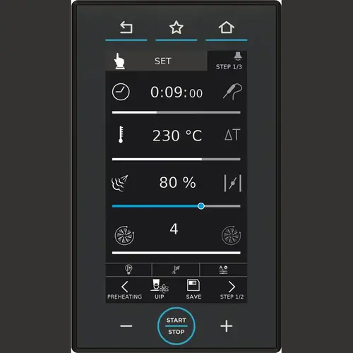 UNOX Piec konwekcyjno-parowy CHEFTOP MIND.Maps™ PLUS 3x GN 1/1, elektryczny 5 kW
