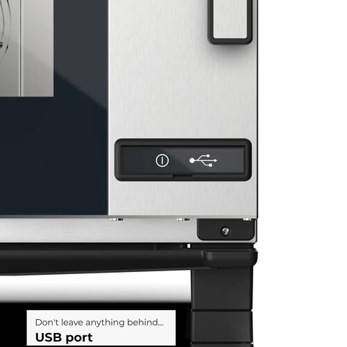 UNOX Piec konwekcyjno-parowy CHEFTOP MIND.Maps™ PLUS 5x GN 1/1, gazowy 15 kW UNOX Piec konwekcyjno-parowy CHEFTOP MIND.Maps™ PLUS 5x GN 1/1, gazowy 15 kW