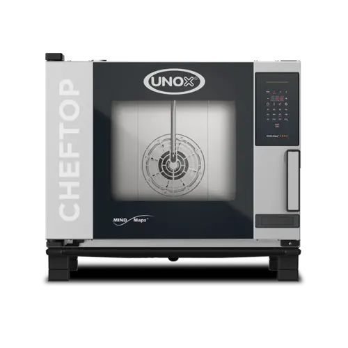 UNOX Electric Convection Oven with Humidifier CHEFTOP MIND.Maps™ ZERO 5x GN 1/1, 7 kW UNOX Electric Convection Oven with Humidifier CHEFTOP MIND.Maps™ ZERO 5x GN 1/1, 7 kW