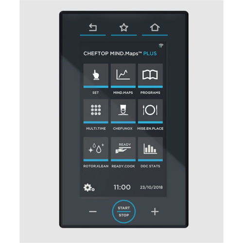 UNOX Piec konwekcyjno-parowy BAKERTOP MIND.Maps™ PLUS 4x 600x400 mm, elektryczny 10,6 kW