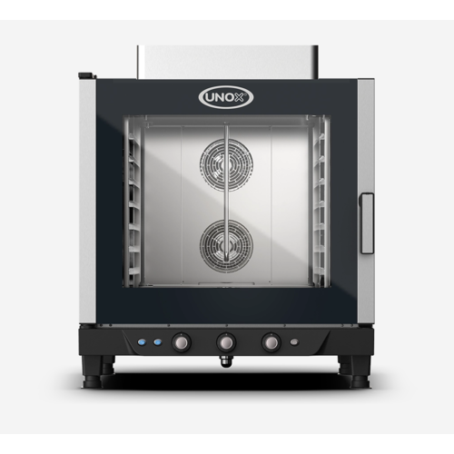 UNOX GAS Convection Oven with Humidifier CHEFLUX™ MANUAL 7x GN 1/1, 17,5 kW UNOX GAS Convection Oven with Humidifier CHEFLUX™ MANUAL 7x GN 1/1, 17,5 kW